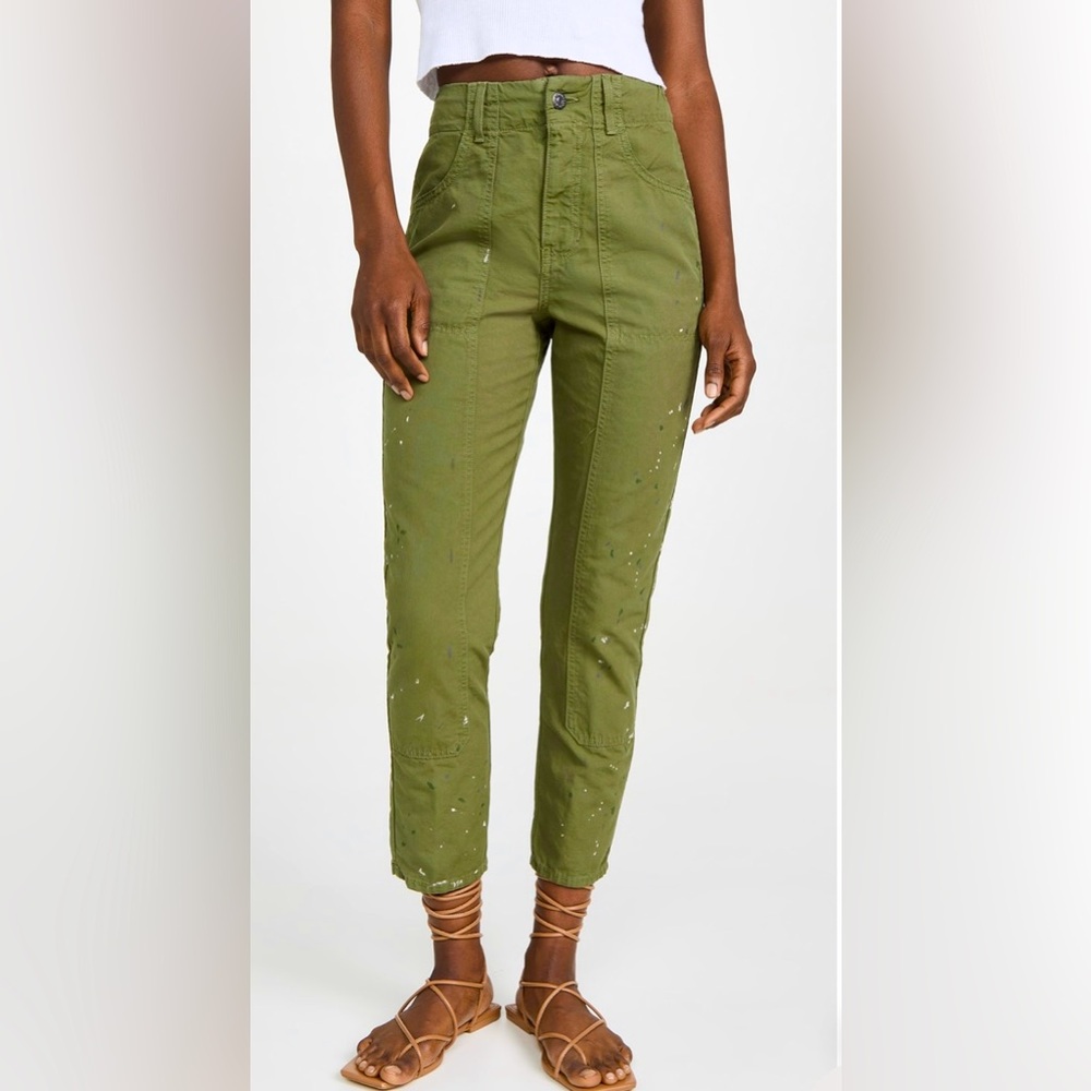 Veronica Beard Arya Carpenter Pants Size 27 very cool and flattering!